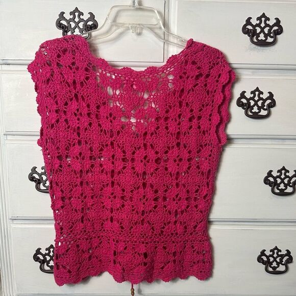 Y2K Crochet Sleeveless Top - Picture 6 of 15